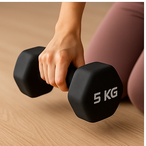 Ćwiczenia siłowe z hantlami