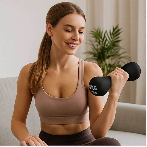 Ćwiczenia z hantlami