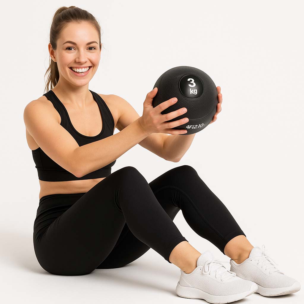 Piłka lekarska Slam Ball 3 kg 4FIZJO 1