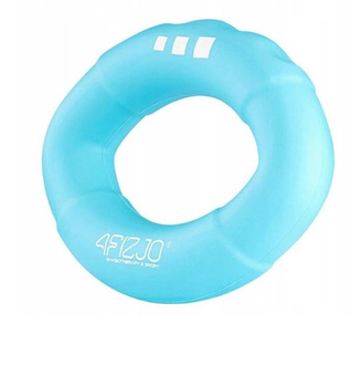 Ściskacz do rąk, gniotek 4fizjo, niebieski opór średni