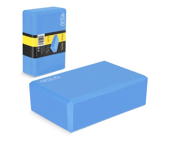 Kostka do jogi niebieska 4fizjo