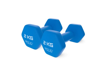 Ciężarki hantle 4fizjo 2 sztuki x 2kg