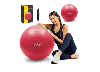 Piłka do ćwiczeń 55cm 4fizjo czerwona