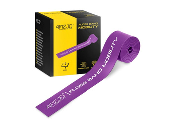 Taśma rehabilitacyjna FLOSS BAND 1,5 mm – fioletowa