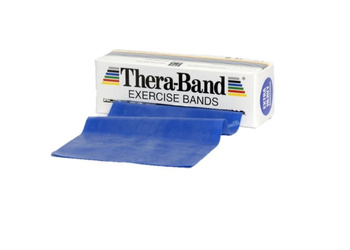 Taśma thera band 2,5m niebieska