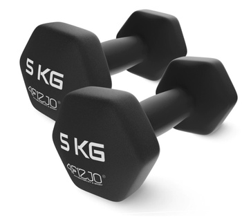 Hantle ciężarki 5kg klasyczne 4fizjo