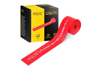 Taśma rehabilitacyjna FLOSS BAND 1,5 mm – czerwona